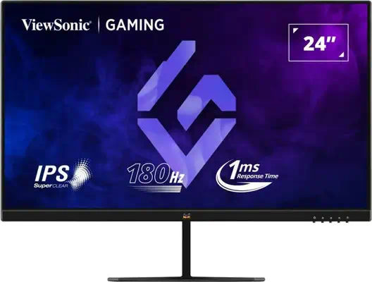 Viewsonic VX2479-HD-PRO écran plat de PC 60,5 cm (23.8") 1920 x 1080 pixels Full HD LED Noir - Ecran Ordinateur - visuel 1