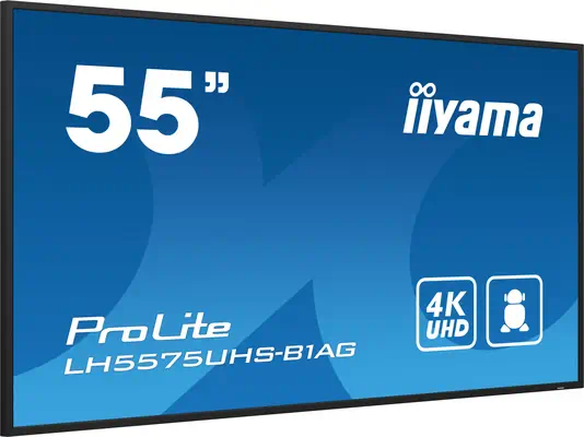 iiyama LH5575UHS-B1AG Écran d'affichage dynamique Écran plat de signalisation numérique 138,7 cm (54 - Affichage dynamique - visuel 3