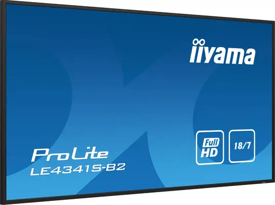 iiyama PROLITE LE4341S-B2 Écran plat de signalisation numérique 108 cm (42.5") LCD 350 cd/m² Full HD - Ecran Ordinateur - visuel 3