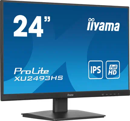 iiyama ProLite XU2493HS-B6 écran plat de PC 60,5 cm (23.8") 1920 x 1080 pixels Full HD LED Noir - Ecran Ordinateur - visuel 3