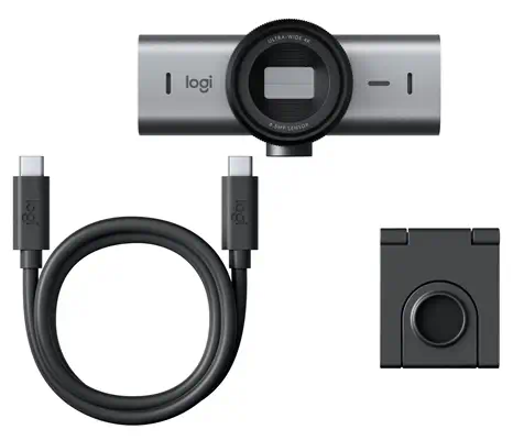 Logitech 960-001530 webcam 8,5 MP 4096 x 2160 Logitech - visuel 1 - hello RSE - Certifications et compatibilité
