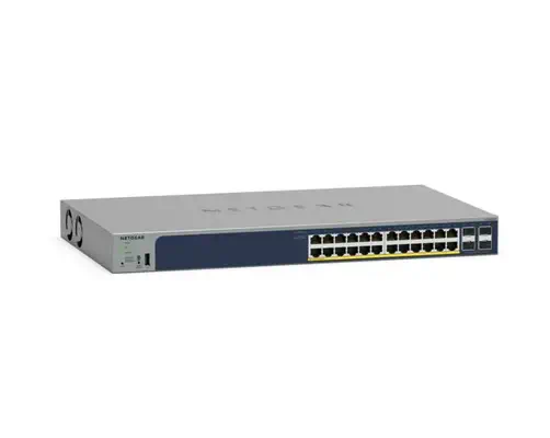 NETGEAR GS728TPP Géré L2/L3/L4 Gigabit Ethernet (10/100/1000) Connexion Netgear - visuel 1 - hello RSE - 8 ports PoE Plus IEEE 8023at