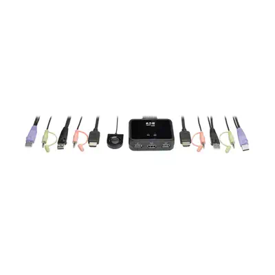 Tripp Lite B032-HUA2 commutateur écran, clavier et souris Tripp Lite - visuel 1 - hello RSE - Prise en charge de la haute définition