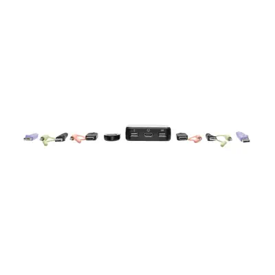 Tripp Lite B032-HUA2 commutateur écran, clavier et souris Tripp Lite - visuel 1 - hello RSE - Compatibilité polyvalente