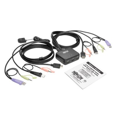Vente EATON TRIPPLITE 2-Port USB/HD Cable KVM Switch with Tripp Lite au meilleur prix - visuel 6