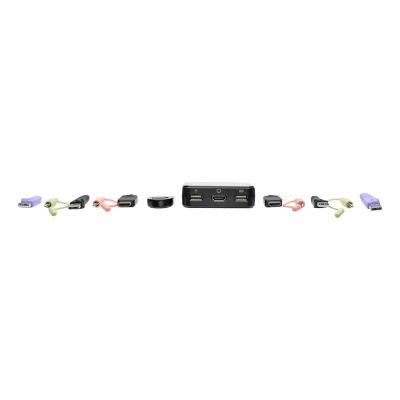 Achat EATON TRIPPLITE 2-Port USB/HD Cable KVM Switch with sur hello RSE - visuel 5