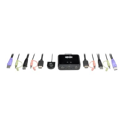 Vente EATON TRIPPLITE 2-Port USB/HD Cable KVM Switch with Tripp Lite au meilleur prix - visuel 4