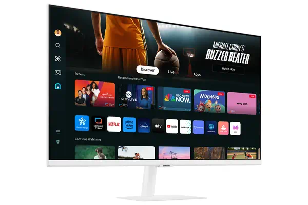 32" Smart Monitor M7 M70D UHD Samsung - visuel 1 - hello RSE - Connectivité transparente