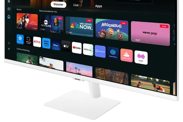 32" Smart Monitor M7 M70D UHD Samsung - visuel 1 - hello RSE - Des fonctions intelligentes pour un espace de travail moderne