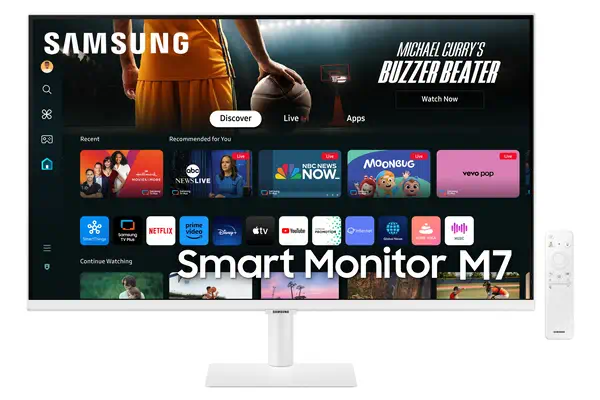 32" Smart Monitor M7 M70D UHD - Samsung - Ecran Ordinateur - visuel 1