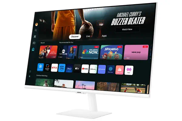 32" Smart Monitor M7 M70D UHD Samsung - visuel 1 - hello RSE - Expérience visuelle immersive