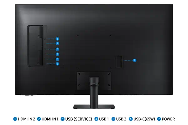 Samsung 43" Smart Monitor M7 M70D UHD - Ecran Ordinateur - visuel 9