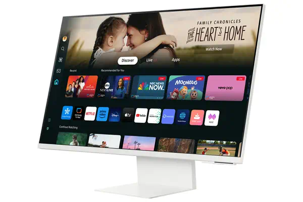 32" Smart Monitor M8 M80D UHD Samsung - visuel 1 - hello RSE - Connectivité transparente