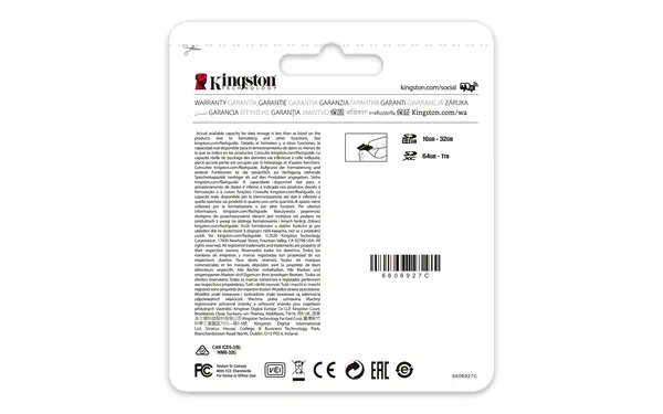 Carte microSDXC Canvas Go Plus 170R A2 U3 Kingston - visuel 1 - hello RSE - Une conception durable
