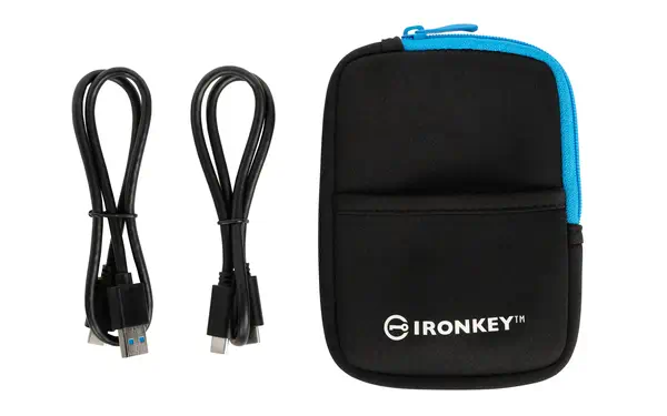 7680GB IronKey Vault Privacy 80 XTS-AES 256-bit Encrypted External SSD - Kingston - Disque dur SSD - visuel 4