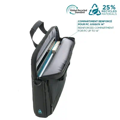 Mobilis The One 40,6 cm (16") Malette Noir - Sacoche & Housse - visuel 5
