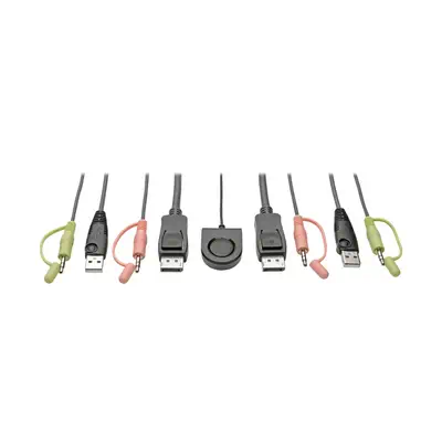 Tripp Lite B032-DPUA2 commutateur écran, clavier et souris Tripp Lite - visuel 1 - hello RSE - Connectivité polyvalente
