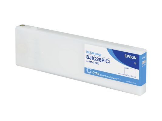 Achat Epson SJIC26P(C): Ink cartridge for ColorWorks C7500 (Cyan et autres produits de la marque Epson