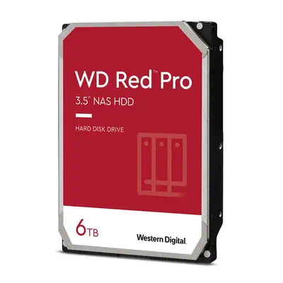 Western Digital Red Pro disque dur 6 To 7200 tr/min 256 Mo 3.5" SATA - Disque dur Interne - visuel 1
