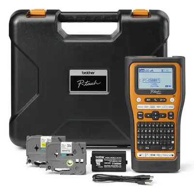 Brother PT-E560BTVP imprimante pour étiquettes Transfert thermique 180 Brother - visuel 1 - hello RSE - Accès instantané aux modèles les plus couramment utilisés dans le secteur du bâtiment