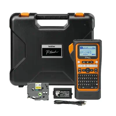 Brother PT-E310BTVP imprimante pour étiquettes Transfert thermique 180 x 180 DPI 20 mm/sec Avec fil  - Autre Imprimante - visuel 9