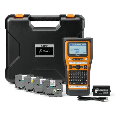 Brother PT-E560BTSP imprimante pour étiquettes Transfert thermique 180 Brother - visuel 1 - hello RSE - Prise en charge de divers supports