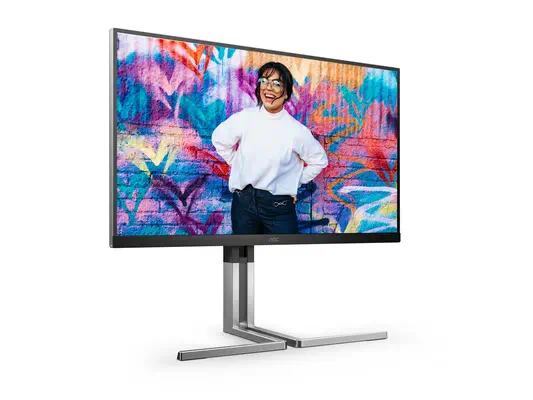 AOC Q27U3CV écran plat de PC 68,6 cm AOC - visuel 1 - hello RSE - Design ergonomique