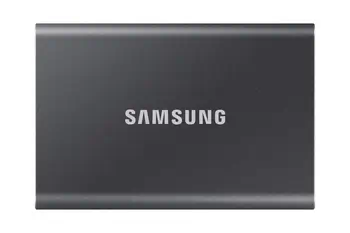 Revendeur officiel Disque dur SSD SAMSUNG Portable SSD T7 4To extern USB 3.2 Gen 2 titan