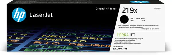 Vente HP 219X High Yield Black Original LaserJet Toner Cartridge au meilleur prix