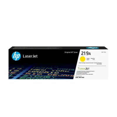 Toner jaune HP LaserJet authentique 219A - visuel 7