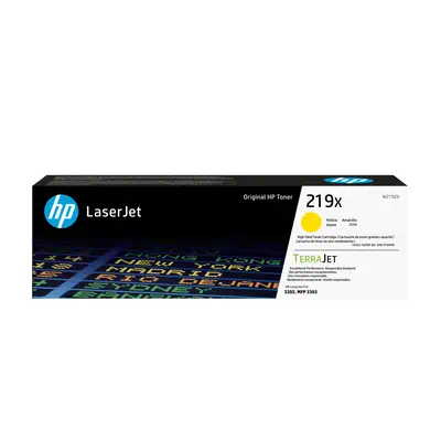219X Toner LaserJet authentique Grande capacité Jaune - HP - visuel 7