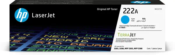 Toner cyan HP LaserJet authentique 222A  - Cartouches d - Cartouches d'encre - visuel 8