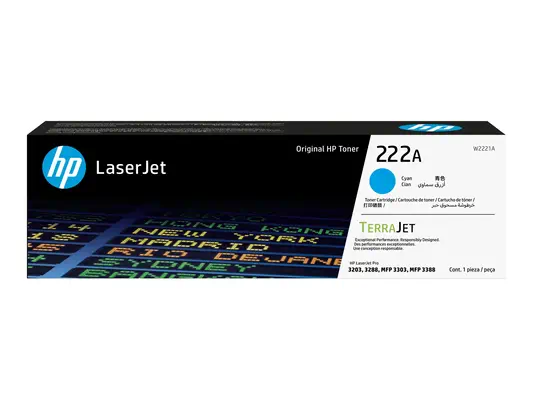 Toner cyan HP LaserJet authentique 222A  - Cartouches d - visuel 9