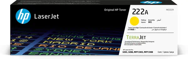 Toner jaune HP LaserJet authentique 222A  - Cartouches d - Cartouches d'encre - visuel 8