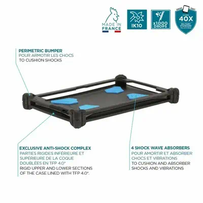 Mobilis 050063 étui pour tablette 22,1 cm (8.7") Housse Noir - Etui et Housse - visuel 4