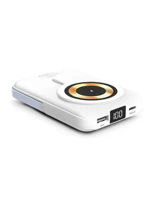 Urban Factory Magnee Power 10000 mAh Recharge sans fil Blanc - Souris - visuel 3