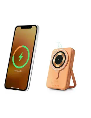 Urban Factory Magnee Power 10000 mAh Recharge sans fil Abricot - Souris - visuel 2