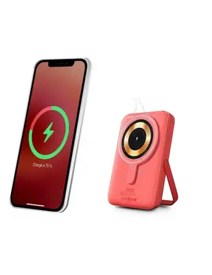 Urban Factory Magnee Power 10000 mAh Recharge sans fil Corail - Souris - visuel 2