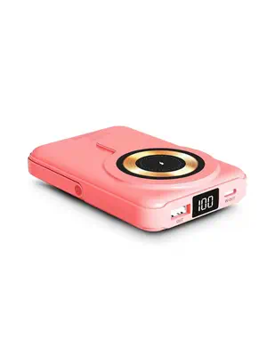 Urban Factory Magnee Power 10000 mAh Recharge sans fil Corail - Souris - visuel 3