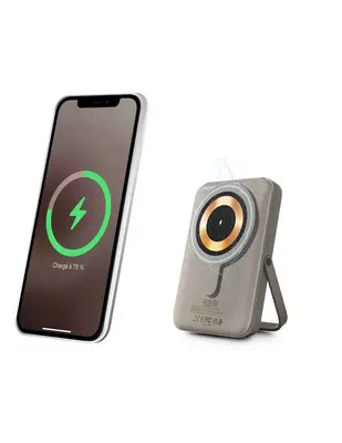 Urban Factory Magnee Power 10000 mAh Recharge sans fil Sable - Souris - visuel 2