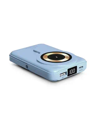 Urban Factory Magnee Power 10000 mAh Recharge sans fil Bleu - Souris - visuel 3