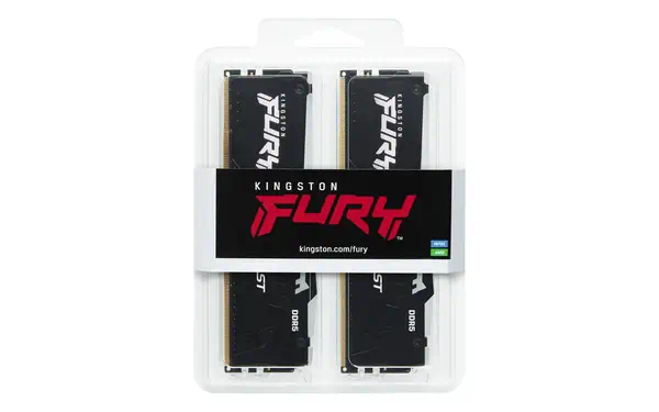 32GB 6000MT/s DDR5 CL30 DIMM (Kits de 2) Kingston - visuel 1 - hello RSE - Prêt pour AMD Ryzen
