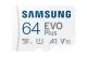 Achat SAMSUNG EVO PLUS microSD 64Go 2024 incl. SD sur hello RSE - visuel 1