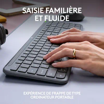 Logitech Signature Slim Combo MK950 Logitech - visuel 1 - hello RSE - Productivité accrue