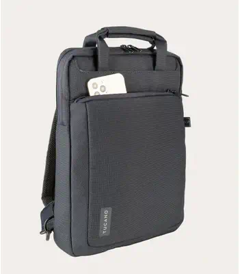 Tucano WO4BK-MB14-B sacoche d'ordinateurs portables 35,6 cm (14") Sac à dos Noir - Protection d'écran et Filtre - visuel 7