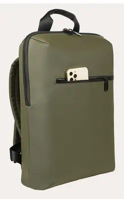 Tucano Gommo 40,6 cm (16") Sac à dos Noir, Vert - Protection d'écran et Filtre - visuel 4