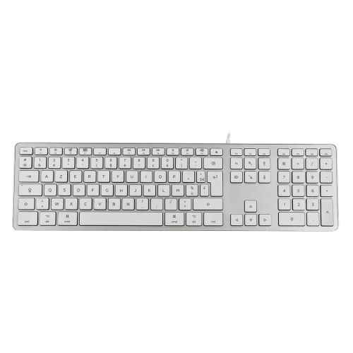 Achat Clavier filaire AZERTY Blanc - Grade A Divers - 3700892029390