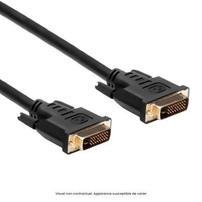 Vente Câbles et chargeurs reconditionnés Câble DVI 1,8m (pour moniteur) - Grade B Divers sur hello RSE