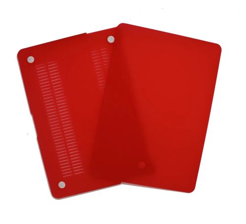 Revendeur officiel Protections reconditionnées Coque Silicone MacBook Air 13" A1466 Rouge - Grade A