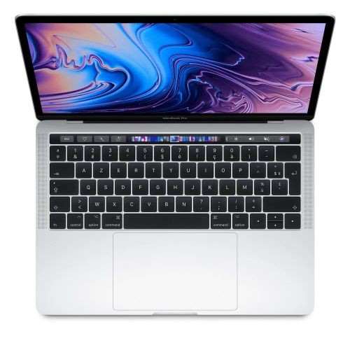 Achat MacBook Pro Touch Bar 13'' i5 2,4 GHz 8Go 512Go SSD 2019 Argent Allemand - Grade A au meilleur prix